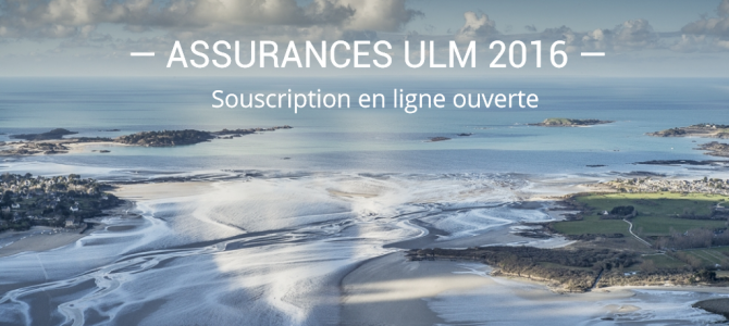 Assurances ULM 2016 : 0 % d’augmentation